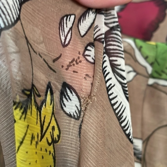 Lucca baby doll short sleeves floral print mini dress - Picture 13 of 15